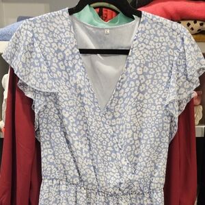 Pretty blue dress xl